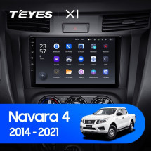 Штатная магнитола Teyes X1 4G 2/32 Nissan Navara D23 IV (2014-2021) Тип-А