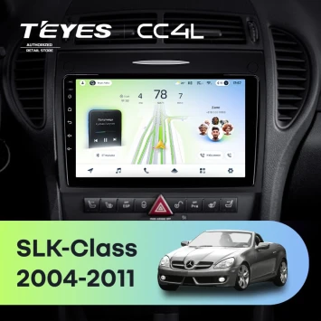 Штатная магнитола Teyes CC4L 6/64 с DTS Mercedes-Benz SLK-Class R171 (2004-2011)