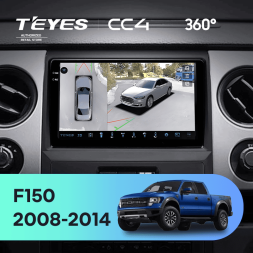 Штатная магнитола Teyes CC4 360 8/128 Ford F150 P415 Raptor (2008-2014) F1