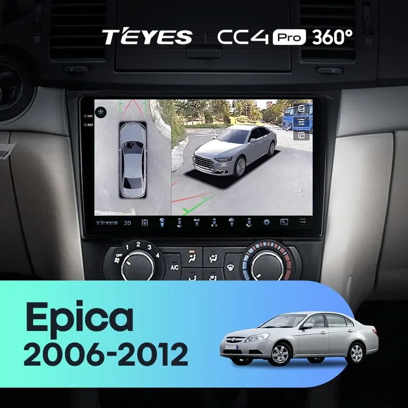 Штатная магнитола Teyes CC4 Pro 360 12/256 Chevrolet Epica 1 (2006-2012)
