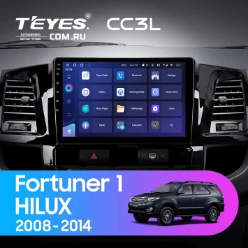 Штатная магнитола Teyes CC3L 4/64 Toyota Hilux (2008-2014) F1