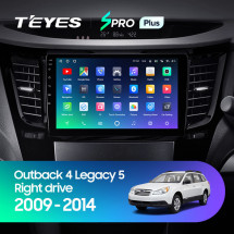 Штатная магнитола Teyes SPRO Plus 6/128 Subaru Legacy 5 (2009-2014)