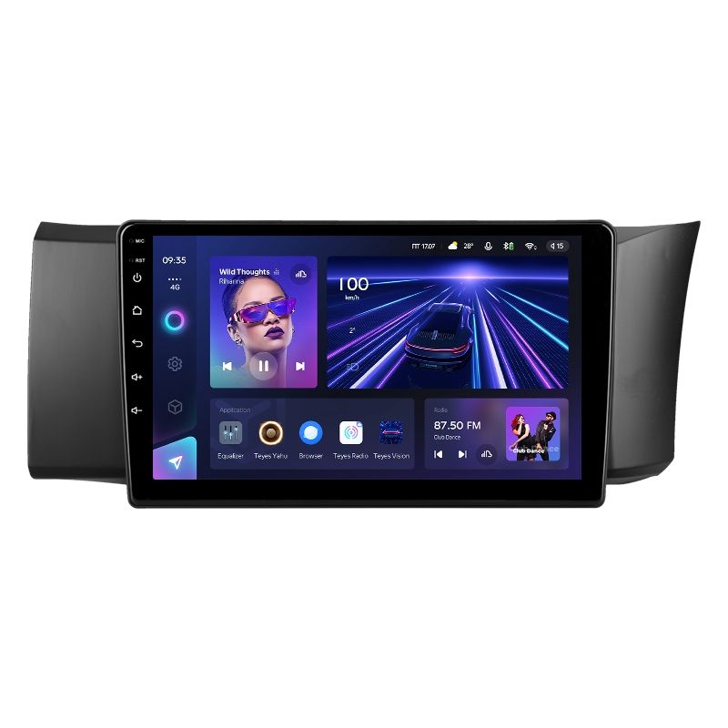 Переходная рамка Toyota GT 86 / Subaru BRZ (2012-2016) Правый руль (9&quot;)