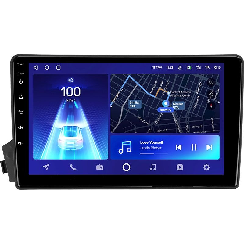 Переходная рамка SsangYong Actyon C100 ( 2005-2011) Kyron / Korando Sports / Actyon Sports (2005-2017) (9&quot;)