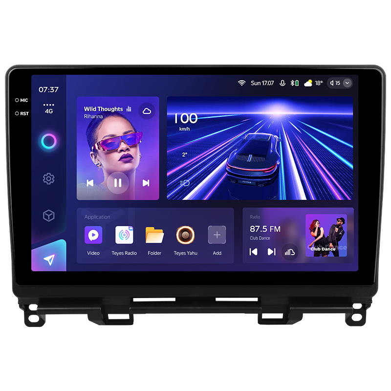 Переходная рамка Honda Jazz 4 / Fit 4 GR GS (2020-2024) Тип-B Правый руль (10&quot;)