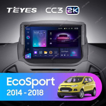 Штатная магнитола Teyes CC3 2K 4/32 Ford EcoSport (2014-2018)
