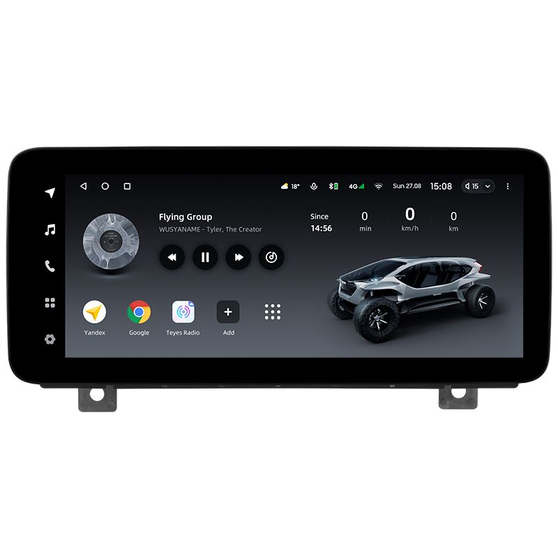 Переходная рамка Toyota Land Cruiser 300 (2021-2023) F1 (12,3&quot;)