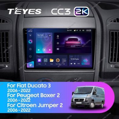 Штатная магнитола Teyes CC3 2K 4/64 Peugeot Boxer 2 (2006-2022)