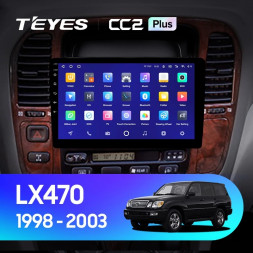 Штатная магнитола Teyes CC2 Plus 4/32 Lexus LX470 J100 (1998-2003)