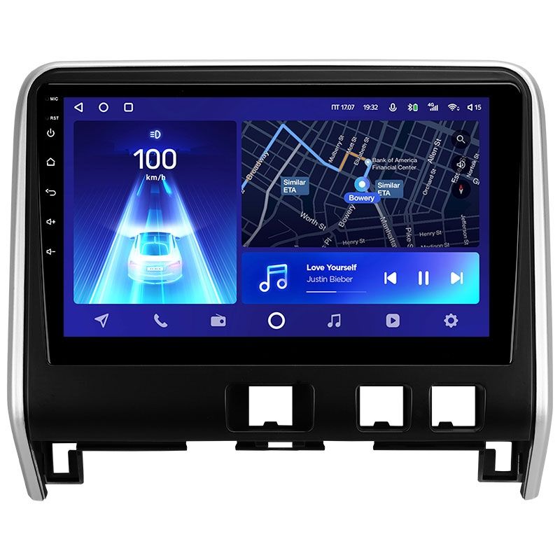 Переходная рамка Nissan Serena 5 C27 (2016-2019) F2 Правый руль (10&quot;)