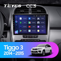 Штатная магнитола Teyes CC3 6/128 Chery Tiggo 3 (2014-2015)