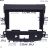 Переходная рамка Mitsubishi Outlander 2 CW0W (2005-2013) / Citroen C-Crosser 1 (2007-2013) / Peugeot 4007 (2007-2012) Тип-A (9")