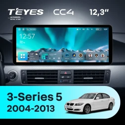Штатная магнитола Teyes CC4 12.3" 8/128 BMW 3-Series 5 E90 E92 E93 E91 (CCC) (2004-2013) Universal