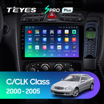 Штатная магнитола Teyes SPRO Plus 6/128 Mercedes Benz C/CLK Class S203 W203 W209 A209 (2000-2005)