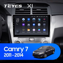 Штатная магнитола Teyes X1 4G 2/32 Toyota Camry 7 XV 50 55 (2011-2014) Тип-A