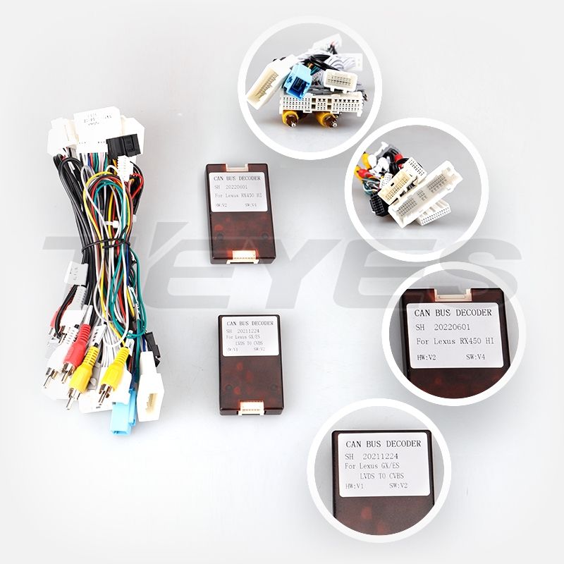 Переходная рамка Lexus RX200t RX270 RX300 RX350 RX350L RX450h AL20 IV (2015-2019) (0 Din) (10&quot;)