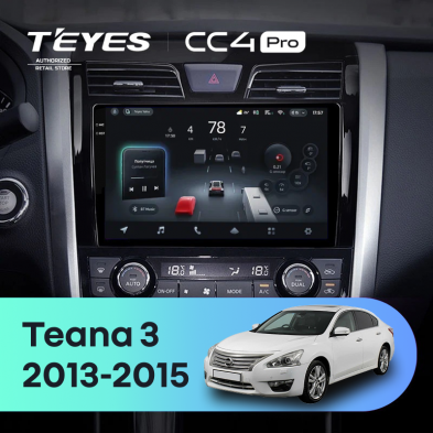 Штатная магнитола Teyes CC4 Pro 12/256 Nissan Teana J33 (2013-2015) Тип-B