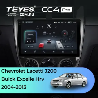 Штатная магнитола Teyes CC4 Pro 12/256 Chevrolet Lacetti J200 (2004-2013) F3