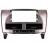 Переходная рамка Lexus RX300 RX330 RX350 RX400H II 2 (2003-2009) / Toyota Harrier XU30 II 2 (2003-2013) Тип-B (12,3")