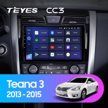 Штатная магнитола Teyes CC3 4/32 Nissan Teana J33 (2013-2015) Тип-C
