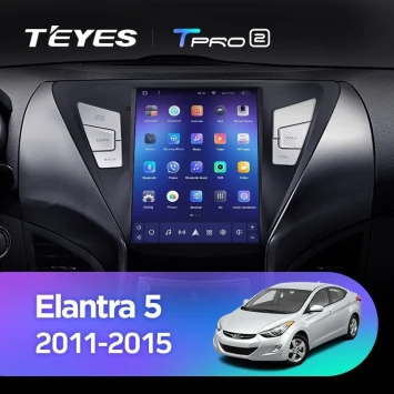 Штатная магнитола Tesla style Teyes TPRO 2 4/64 Hyundai Elantra 5 JK GD MD UD (2010-2014) F1