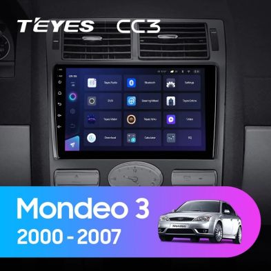 Штатная магнитола Teyes CC3 4/32 Ford Mondeo 3 (2000-2007) F2