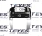 Переходная рамка Toyota Land Cruiser Prado 120 / Lexus GX470 GX 470 J120 (YJ) (2002-2009) (12,3")