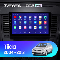 Штатная магнитола Teyes CC2 Plus 4/32 Nissan Tiida C11 (2004-2013) F1