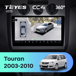 Штатная магнитола Teyes CC4 360 6/64 Volkswagen Touran 1 (2003-2010) F2