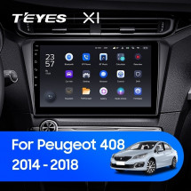 Штатная магнитола Teyes X1 4G 2/32 Peugeot 408 (2014-2018)