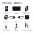 Штатная магнитола Teyes CC3 2K 6/128 Toyota Aqua (2011-2017) Правый руль