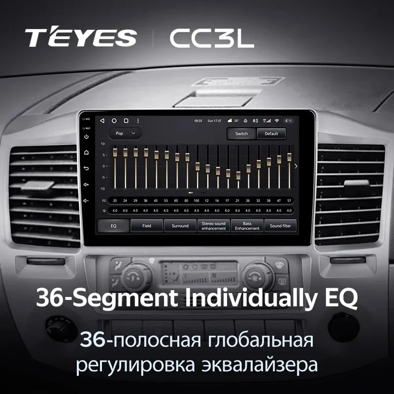 Штатная магнитола Teyes CC3L 4/32 для GAZ Газель Бизнес (2010-2022) F3