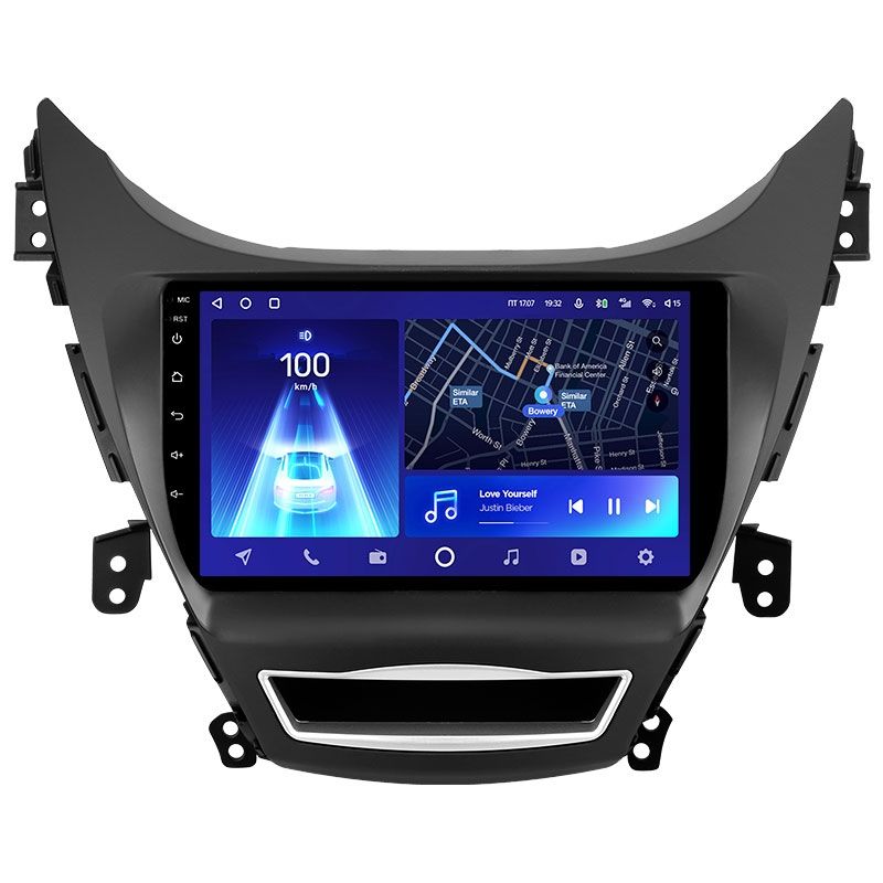 Переходная рамка Hyundai Elantra 5 JK GD MD UD (2010-2016) F1 (9&quot;)