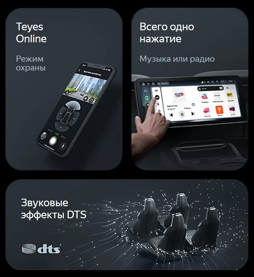 Штатная магнитола Teyes CC4 12.3" 360 8/128 Toyota Corolla 10 E140 E150 (2006-2013)