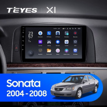 Штатная магнитола Teyes X1 4G 2/32 Hyundai Sonata NF (2004-2008)