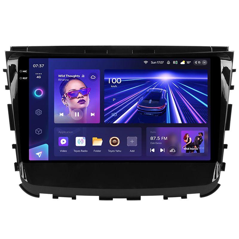 Переходная рамка SsangYong Rexton Y450 Y400 / Musso 2 (2018-2021) (10&quot;)