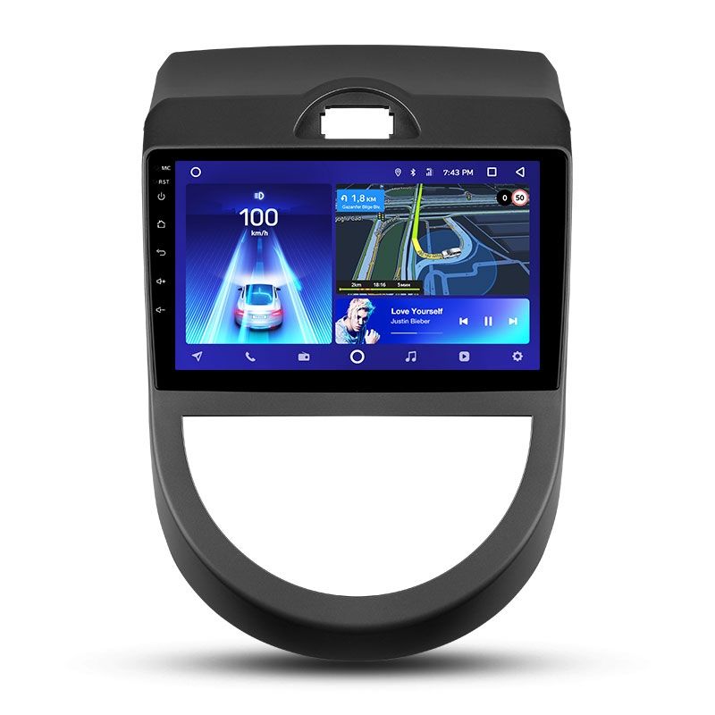 Переходная рамка Kia Soul 1 (2008-2014) (9&quot;)