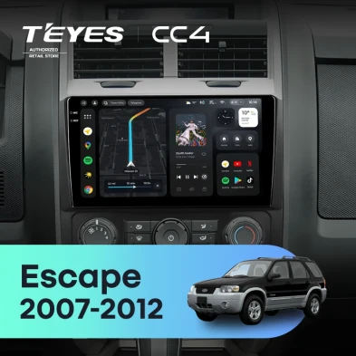 Штатная магнитола Teyes CC4 6/64 Ford Escape (2007-2012) F2