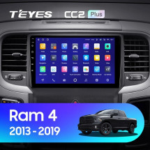 Штатная магнитола Teyes CC2L Plus 1/16 Dodge Ram 4 DJ DS (2013-2019) F2