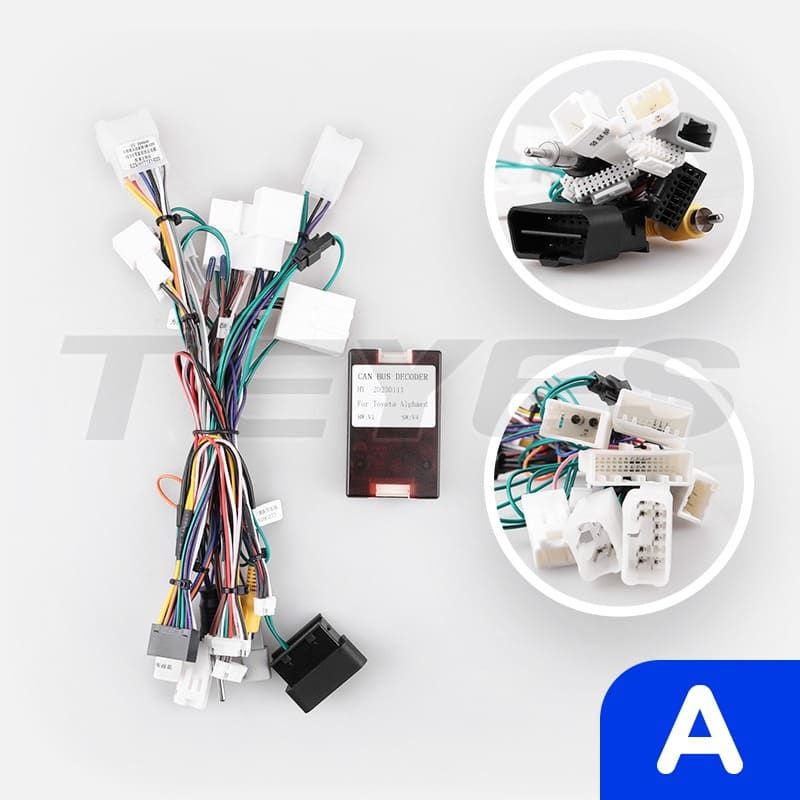 Переходная рамка Toyota Alphard 2 H20 (2008-2014) Тип-A (12,3&quot;)