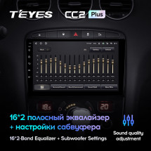 Штатная магнитола Teyes CC2 Plus 4/64 Peugeot 408 1 T7 (2012-2020)