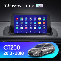 Штатная магнитола Teyes CC2 Plus 6/128 Lexus CT CT200 CT200h (2010-2018)