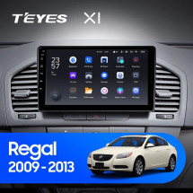 Штатная магнитола Teyes X1 4G 2/32 Opel Insignia (2009-2013)