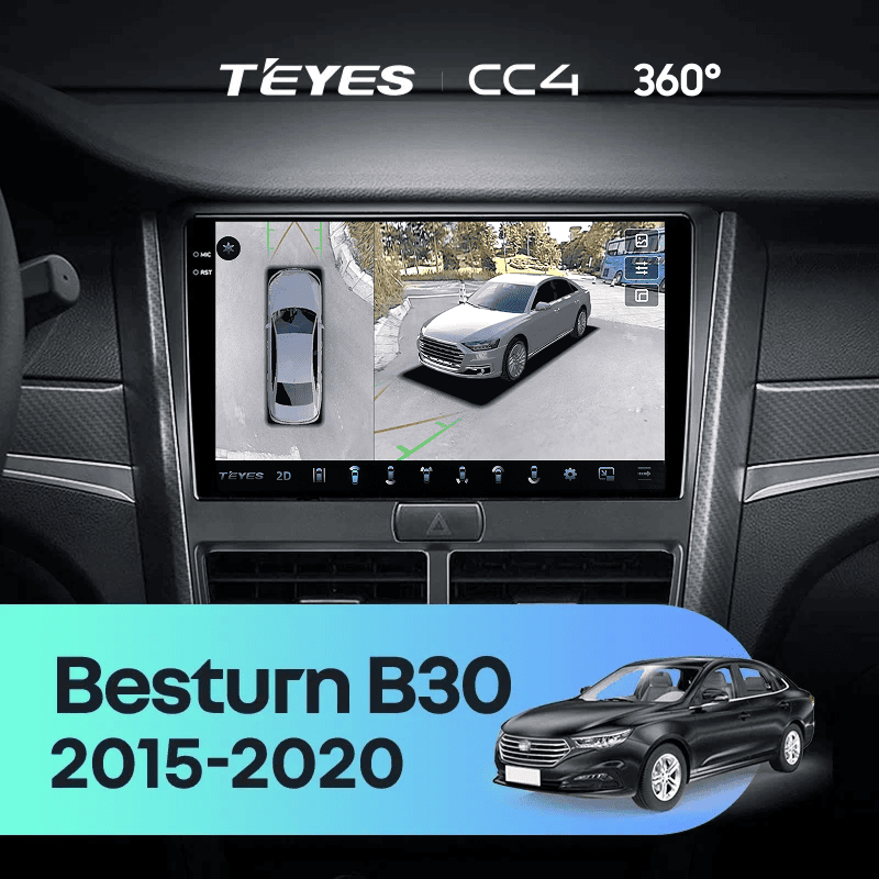 Штатная магнитола Teyes CC4 360 8/128 FAW Besturn B30 (2015-2020)