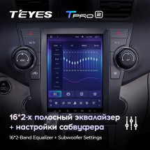 Штатная магнитола Tesla style Teyes TPRO 2 4/64 Toyota Highlander 2 XU40 (2007-2013)