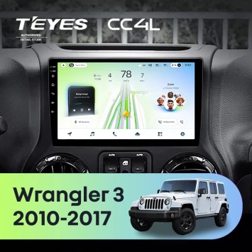 Штатная магнитола Teyes CC4L 6/64 с DTS Jeep Wrangler 3 JK (2010-2017) L14