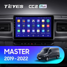 Штатная магнитола Teyes CC2L Plus 1/16 Renault Master (2019-2022)