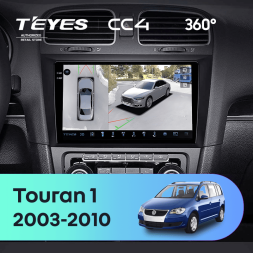 Штатная магнитола Teyes CC4 360 6/64 Volkswagen Touran 1 (2003-2010)