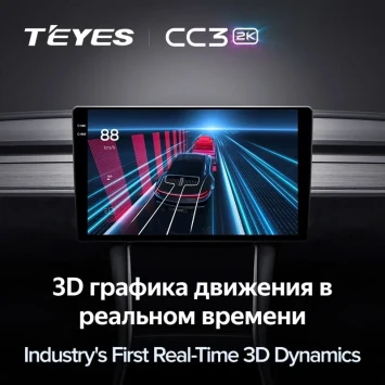 Штатная магнитола Teyes CC3 2K 4/32 Citroen C-Crosser 1 (2007-2013) F2 Тип-B