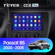 Штатная магнитола Teyes CC2 Plus 6/128 Volkswagen Passat B5 (2000-2005)